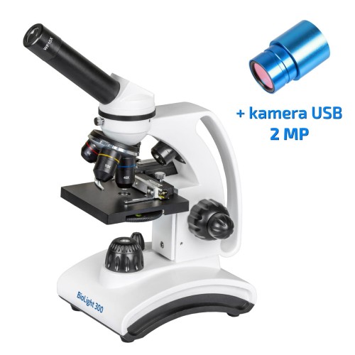  Mikroskop Delta Optical BioLight 300 z kamerą Delta Optical DLT-Cam Basic 2 MP 