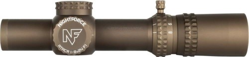 Luneta ATACR 1-8x24 F1 FC-DMx 0.1Mil-rad DARK EARTH C672 Nightforce