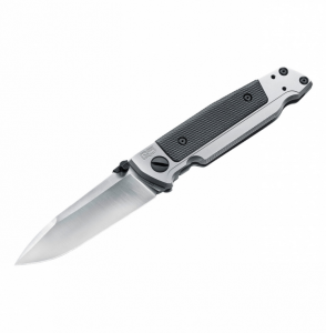 Nóż Walther Q5 Steel Frame srebrny