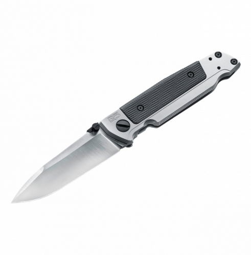 Nóż Walther Q5 Steel Frame srebrny