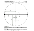 Luneta celownicza Vortex Viper PST II 1-6x24 30 mm VMR-2 MRAD
