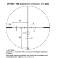 Luneta celownicza Vortex Viper PST II 1-6x24 30 mm VMR-2 MRAD