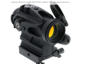 Kolimator Aimpoint CompM5b 2MOA LRP39mm 200624 z montażem, pokrętło balistyczne