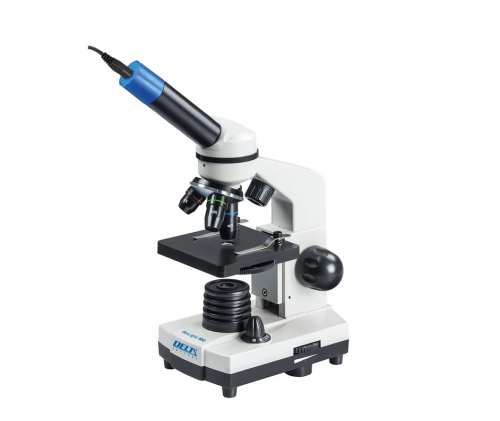Mikroskop Delta Optical Biolight 100 Biały + Kamera DLT-Cam Basic 2 MP